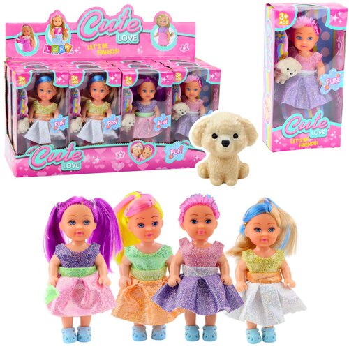 Mini Doll In Dress Set Pupil Mix 12cm Cijene