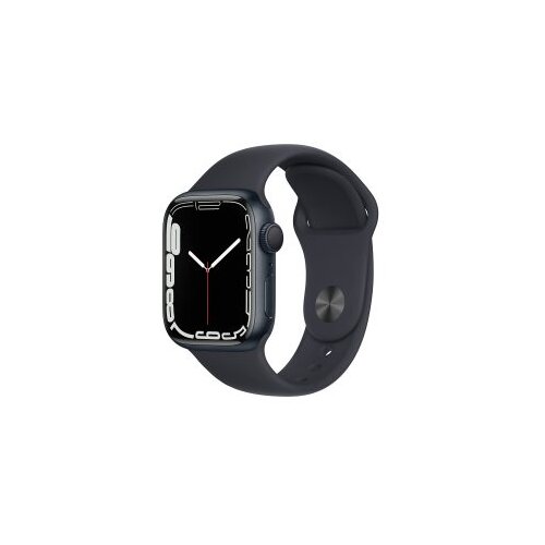 Apple Watch S7 GPS, 41mm Midnight Aluminium Case with Midnight Sport Band &ndash; Regu Cijene