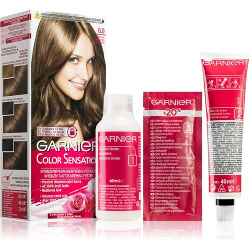 Garnier Color Sensation barva za lase odtenek 6.0 Precious Dark Blonde Cene