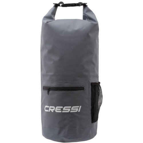 Cressi Dry Bag Zip Grey 10L Slike