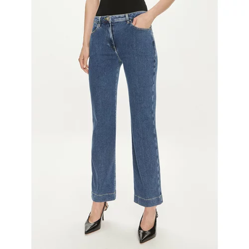 Marciano Guess Jeans hlače 4YGA07 7148A Mornarsko modra Straight Leg