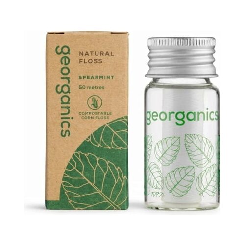Georganics zobna nitka, 50 metrov - spearmint Cene