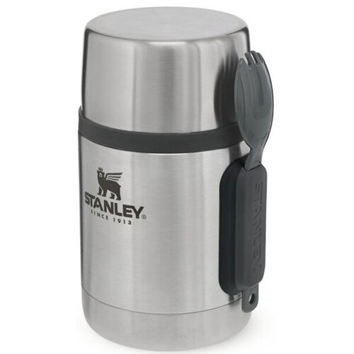 Stanley ADVENTURE SERIES 530ML Termos posuda za jelo sa žlicom, srebrna, veličina Slike
