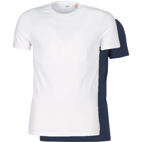Levi&amp;#039;s SLIM 2PK CREWNECK 1 Blue Slike