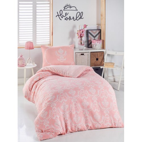 Lessentiel Maison Set pojedinačnih posteljina Pure, 140x200cm, roza Cene
