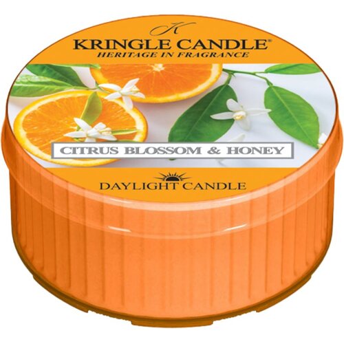 Kringle Candle Strawberries &amp;amp; Cream čajna svijeća 42 g Slike