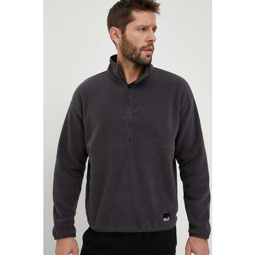 Jack Wolfskin Dukserica za muškarce, boja: siva, glatka Cijene