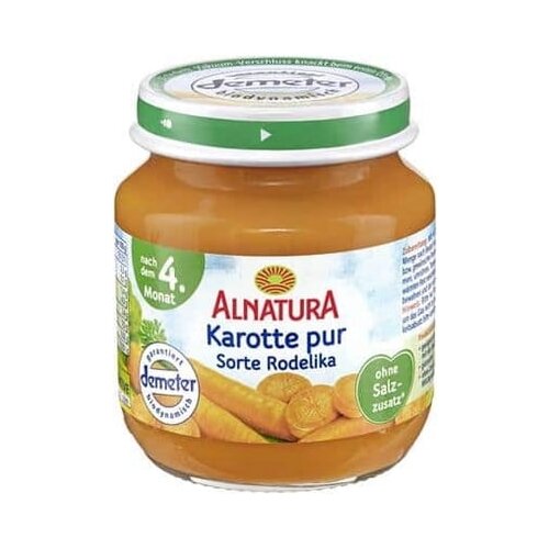Alnatura bio otroška hrana, korenje sorte rodelika Cene