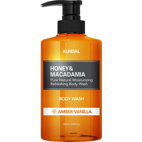 KUNDAL honey&macadamia pure body wash 500ml amber vanilla Slike