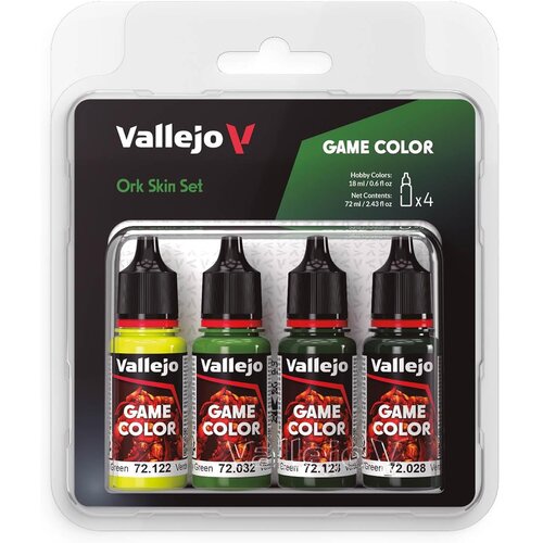 Vallejo ork skin set - game color tematski set (8 boja) 72391 Cene