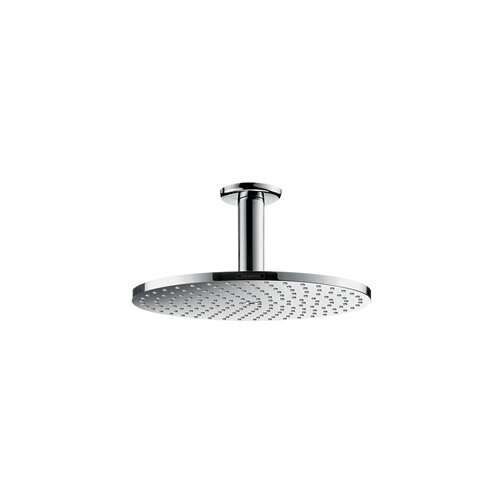Hansgrohe Raindance S 240 Chrome nadglavni tu&amp;scaron; okrugli sa 1 mlazom i držačem nadglavnog tu&amp;scaron;a plafonskim od 100mm 27620000 Slike