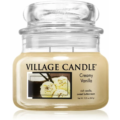 Village Candle Creamy Vanilla dišeča sveča 262 g
