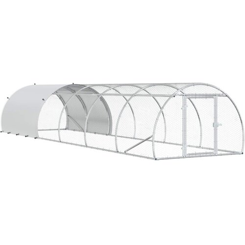 vidaXL Koko&scaron;injac Srebrna 600 x 150 x 100 cm Pocinčani čelik - 600 x 150 x 100 cm Cijene