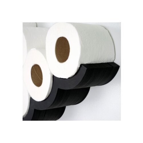 Hanah home WC018 Držač za toaletni papir, crni Slike