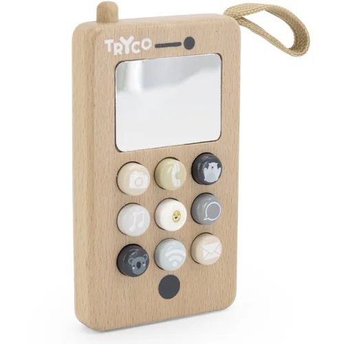 Tryco Wooden Telephone igrača iz lesa 1 kos