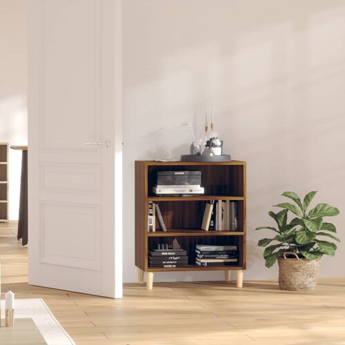 VidaXL Komoda boja smeđeg hrasta 57 x 35 x 70 cm od iverice Slike