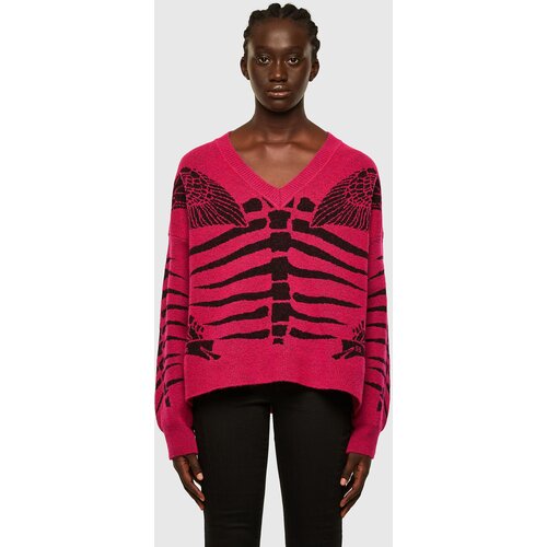Diesel Sweater - MCRYSTAL KNITWEAR pink Cijene
