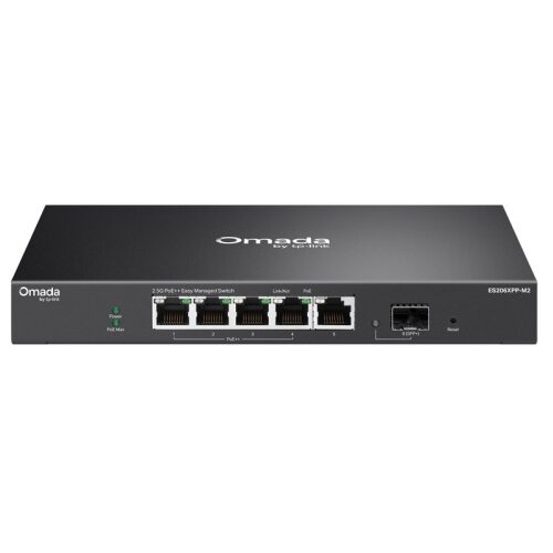 Tp-link Omada ES206XPP-M2 5-port 2.5G RJ45 1x10GbE SFP+ 4xPoE++ L2 Easy Managed mrežno stikalo switch Cene