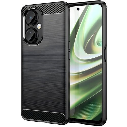 Techsuit Futrola Carbon Shield TPU za OnePlus Nord CE 3 - Crna Cene