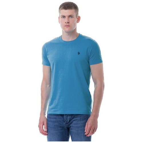 U.S. Polo Assn. Majice s kratkimi rokavi T-shirt Mick bleu Modra Cene