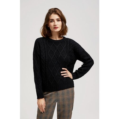 Moodo Sweater with decorative fabric Slike