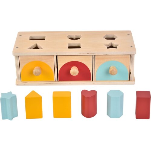 2Kids Toys Shape Sorting Box aktivna igračka 12m+ 10 kom Slike