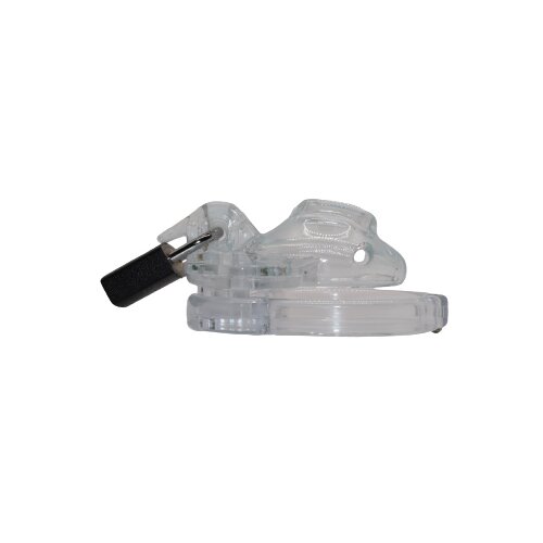 The Vice Chastity Cock Cage Clitty Transparent Slike