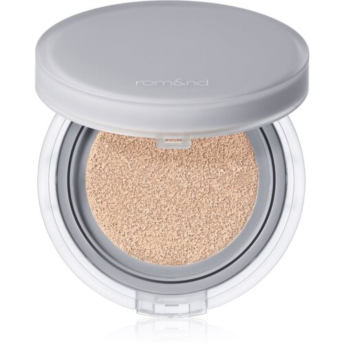 Rom&amp;amp;nd Nu Zero Cushion lagani za&amp;scaron;titni puder u spužvici za sjaj lica nijansa 02 Pure 21 15 g Slike