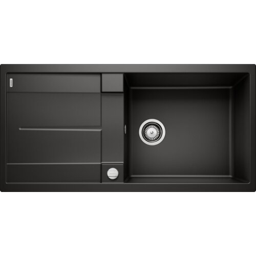 Blanco sudoper METRA XL 6 S SILGRANIT CRNA, s dalj. upr. Slike