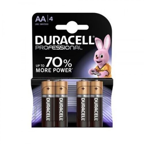 Duracell baterija nepunjiva prof aa 4 kom. Cene