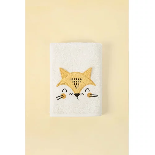 Lessentiel Maison Krem bombažna otroška brisača 50x75 cm Foxy -