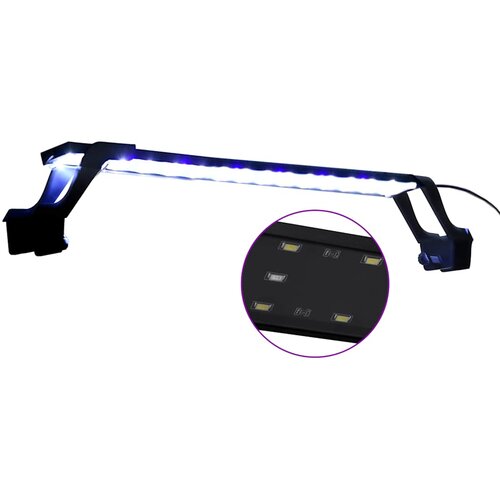  Akvarijsko LED svjetlo sa stezaljkama 55 - 70 cm plavo-bijelo Slike