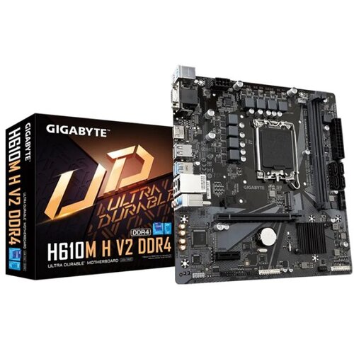 Gigabyte MB H610M H V2 DDR4 G10, LGA1700 2xDDR4 up to 64GB, 1xM.2 HDMI,VGA 2xPS2 6xUSB Cijene
