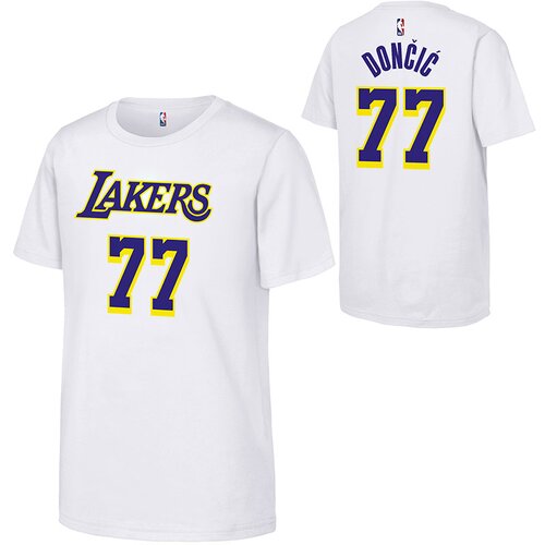 Drugo Luka Dončić Los Angeles Lakers White otroška majica Cene
