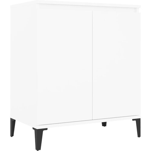 Maison Chic Komoda - Predalnik bela 60x35x70 cm iverna plo&amp;scaron;ča, (21716466) Slike