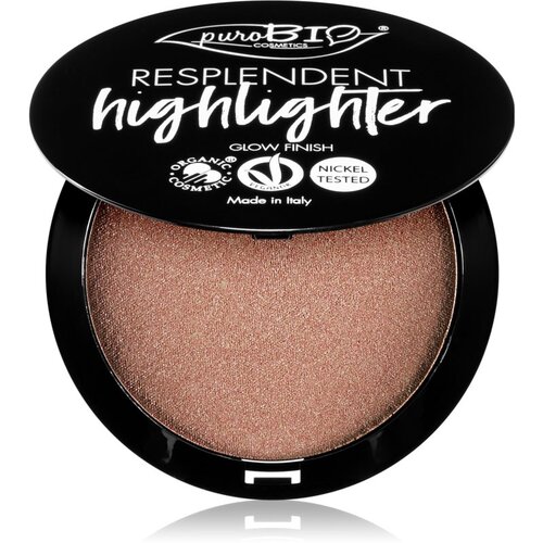 puroBIO cosmetics resplendent Highlighter - 04 Zlatno ružičasta Cijene