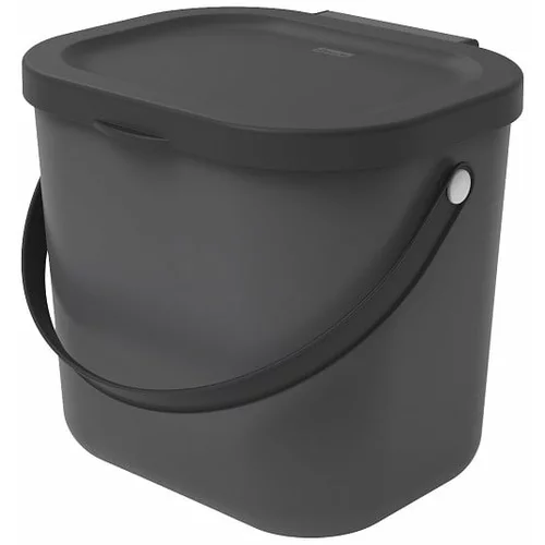 Rotho Črn koš za kompostne odpadke 6 L Albula - Rotho