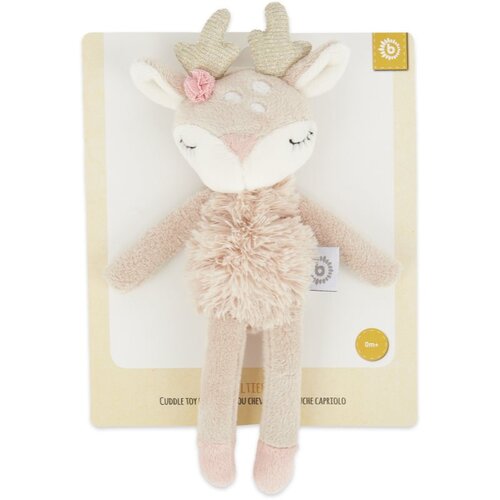 bieco Toy with Rattle Fawn Ella pli&scaron;ana igračka sa zvečkom 0 m+ 1 kom Cijene