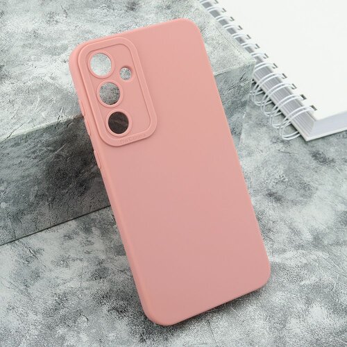 Silikonska maska pro camera za samsung A356B galaxy A35 5G/ roze Slike