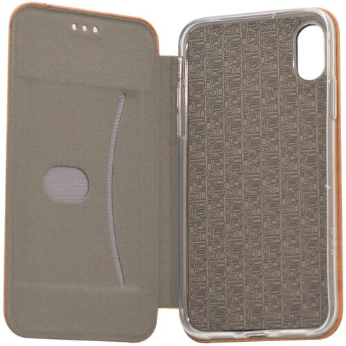 Teracell Maska za iPhone XS Max na preklop Leather crvena Cene