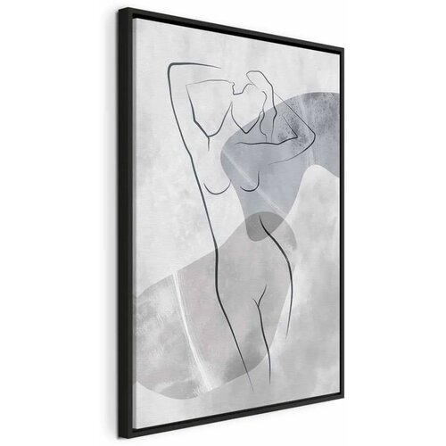  Slika - Resting Muse (1 Part) Vertical 60x90 U crnom drvenom okviru Cene