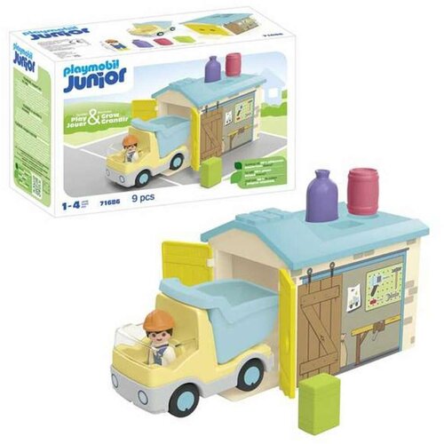  71686 - JUNIOR LKW mit Sortiergarage - 1 k. Cene