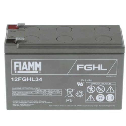 Eaton FIAMM baterija 8.4 Ah 12VBATT 12FGHL34 - 12V 8.4Ah Slike