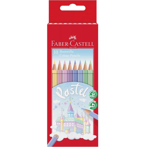 Faber-Castell Barvice Hex Pastel, 10 kosov Cene