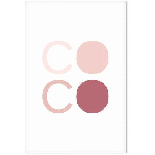  Slika - Pink Coco (1 Part) Vertical 20x30 Standard Cene