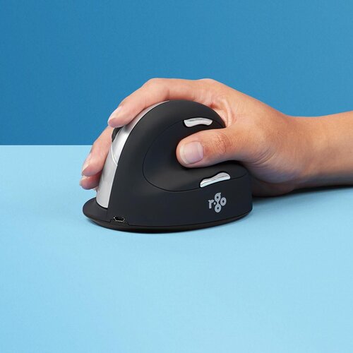  R-Go Mouse HE ergonomic right-hand Bluetooth black /silver retail Cijene