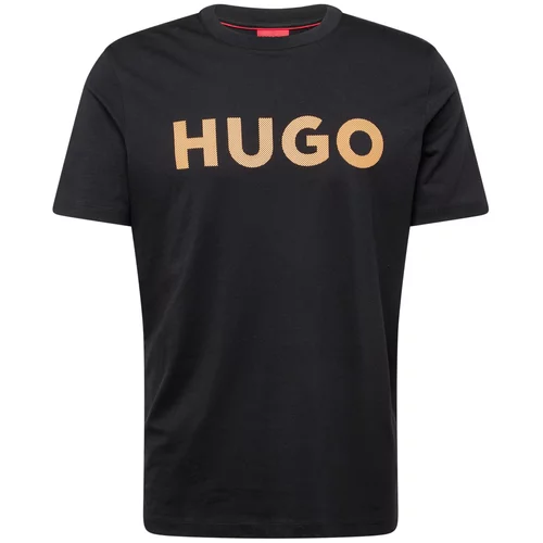 HUGO Red Majica 'Dulivio' bež / crna