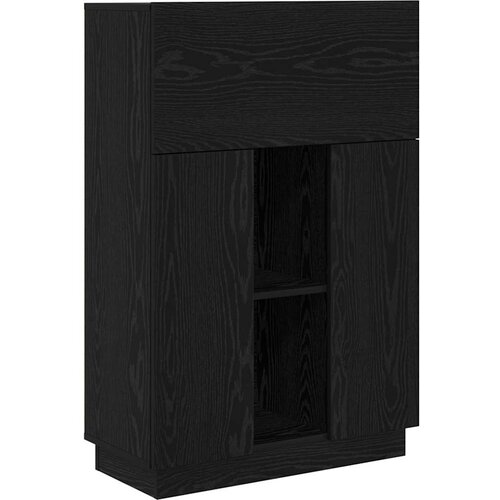  Stol Crni hrast 71.5 x 31.5 x 106.5 cm Konstruirano drvo Slike