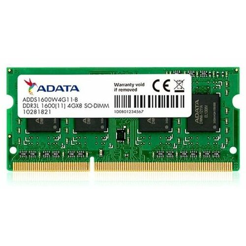 Adata SODIMM DDR3 4GB 1600MHz ADDS1600W4G11-S ram memorija Slike
