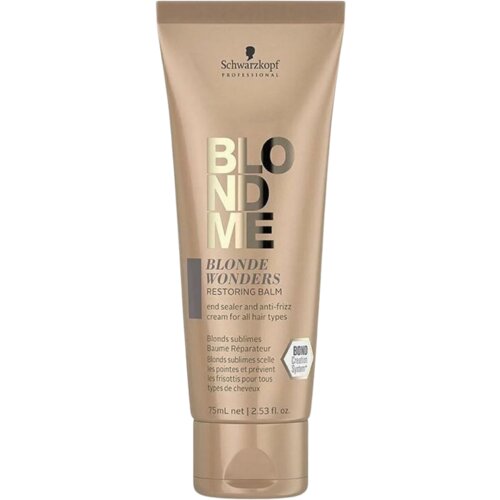 Schwarzkopf Professional BLONDME Blonde Wonders Restoring balzam 75ml Cene